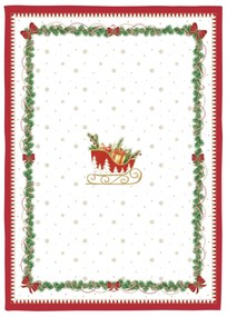 Karácsonyi pamut Konyharuha szett 2 db-os 50x70 cm Magie de Noel