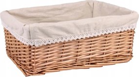 Fonott Kosár Fiók Anyaggal 40x30x16 cm