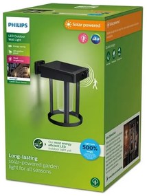 Philips - LED Napelemes érzékelős fali lámpa CAMILL LED/1,4W/3,7V IP44