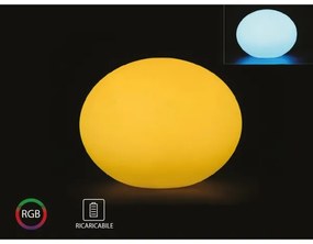 LED RGB Dimmelhető kültéri lámpa LED/1W/5V 1000 mAh 20cm IP67 + távirányító