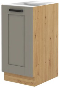 Alsó konyhaszekrény Lucid 40 D 1F BB (artisan tölgy + claygrey). 1045491