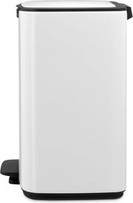 Fehér acél pedálos szemetes 12 l Bo – Brabantia