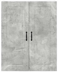 Fali konyhaszekrény Beton Szürke 80 x 31 x 100 cm Faanyag