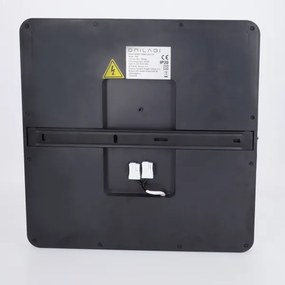 Brilagi - LED mennyezeti lámpatest ESTELA SQUARE LED/24W/230V 31x31 cm fekete