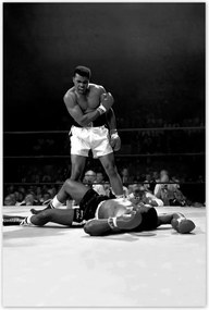 Poszterek 80x120 Muhhamad Ali Ökölvívás Harc