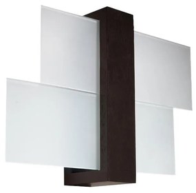 Sollux SL.0075 - Fali lámpa FENIKS 1 1xE27/60W/230V wenge