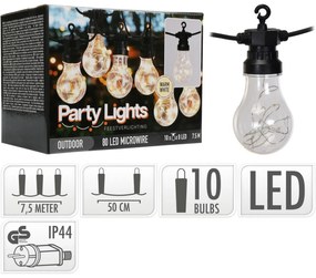 Bulbs fényfüzér, 80 LED