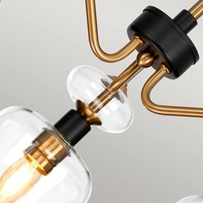 Elstead Lighting ARMAND DL-ARMAND-SF3-AB Plafonlámpa 3x40W/E14