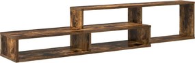 vidaXL FaliTVÁllvány 150x25x28,5cm Faanyag