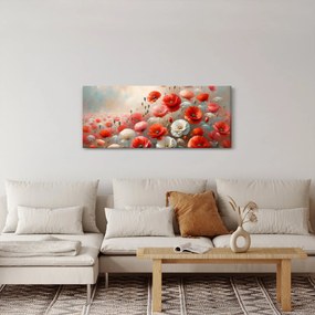 Kép - Pipacsok festménye (120x50 cm)