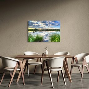 A tó és a nád képe (90x60 cm)