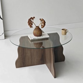 Butterfly - Walnut, Transparent
