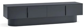 Antracitszürke TV-állvány 200x50 cm Totem – Teulat