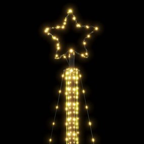 meleg fehér LED karácsonyfa 525 LED 302 cm