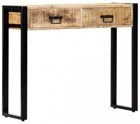 tömör mangófa tálalóasztal 90 x 30 x 75 cm