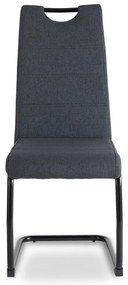 Szánkótalpal Étkezőszék Szürke Színben. LOPEZ