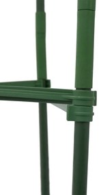 2 db acél és polipropilén paradicsomketrec 154 cm