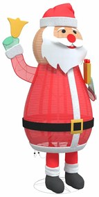 Karácsonyi Mikulás 200 LED-del Meleg fehér 100 x 180 cm szövet