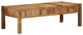 Dohányzóasztal 110x55x35 cm Tömör fa újrafelhasználva
