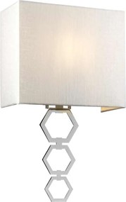 Elstead Lighting Ria RIA-MEDIUM-PC Fali lámpa 1x60W/E27