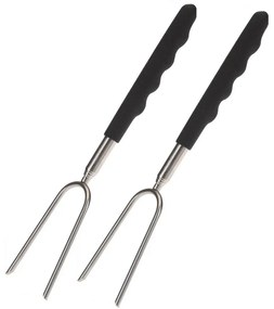 Teleszkópos grill nyárs készlet, 2 db