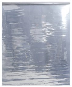 ezüst PVC tükröző statikus napsugárzás elleni fólia 90 x2000 cm