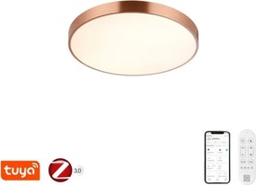 Immax NEO 07321L-LED dimmelhető mennyezeti lámpa NEO LITE SEMPLICI 36 W/230 V Ø 40 cm, rézszínű + távirányító