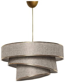Függőlámpa, Couper - Beige, Arany