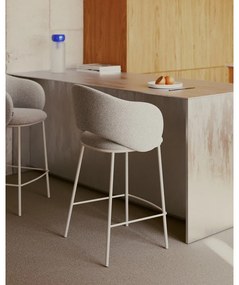 Krémszínű bárszék (ülésmagasság 65 cm) Maina – Kave Home