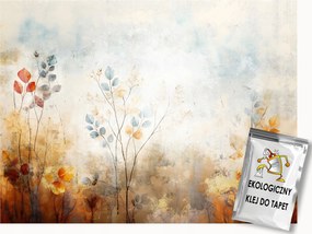 Fotótapéta Flizelina Természet Növényzet Levelek Vintage 100x75 ragasztó