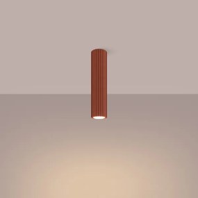 Sollux SL.1627 - Spotlámpa KARBON 1xGU10/10W/230V 30 cm piros