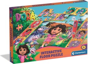 Dóra, a felfedező Adventure interaktív 24 db-os puzzle Clementoni