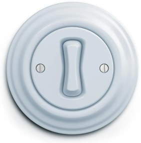 Kliklap - Retro keresztkapcsoló 7-es kerettel, kék