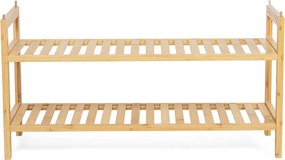 Natúr színű bambusz cipőtartó 69x35x25 cm Noris – Bonami Essentials