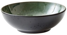 Zöld-fekete kőedény tál ø 30 cm Gastro Green/Black – Bitz