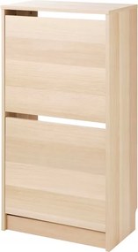 Ikea Bissa Cipősszekrény 2 rekeszes 49x28x93 cm
