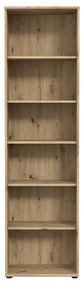 URAN könyvszekrény Artisan tölgy