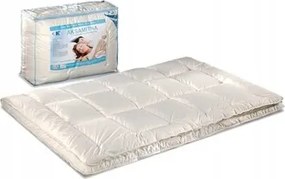 Antiallergén bársony paplan Duo 140x200 ekri lengyel