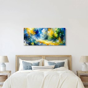 Kép - Absztrakt napos nap (120x50 cm)