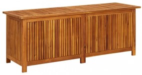 tömör akácfa kerti tárolóláda 150 x 50 x 58 cm