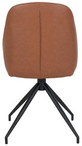 Konyakbarna étkezőszék szett 2 db-os Monte – House Nordic