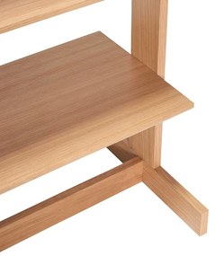 Natúr színű polcos állvány tölgyfa dekorral 59x142 cm Forma – Hübsch