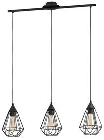 Eglo 94189 - Csillár TARBES 3xE27/60W/230V