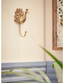 Aranyszínű fali fém akasztó Dun – Bloomingville