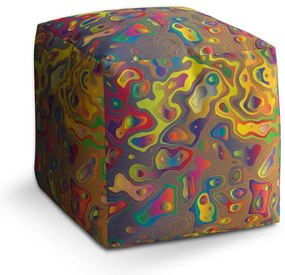 Cube zsámoly színes foltok, színes
