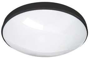 LED Fürdőszobai mennyezeti lámpa CIRCLE LED/36W/230V 4000K átm. 45 cm IP44 fekete