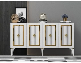 Nora White and Gold szekrény