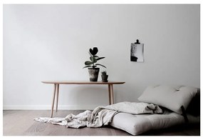 Fehéresszürke futon matrac 70x200 cm Wrap Natural/Dark Grey – Karup Design