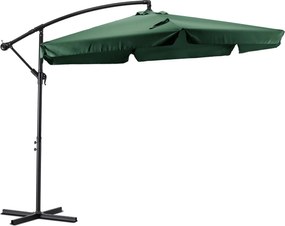 Kerti napernyő zöld színben AKRON