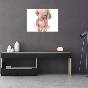 Üveg kép - Akvarell állatka N⁰5 (70x50 cm)